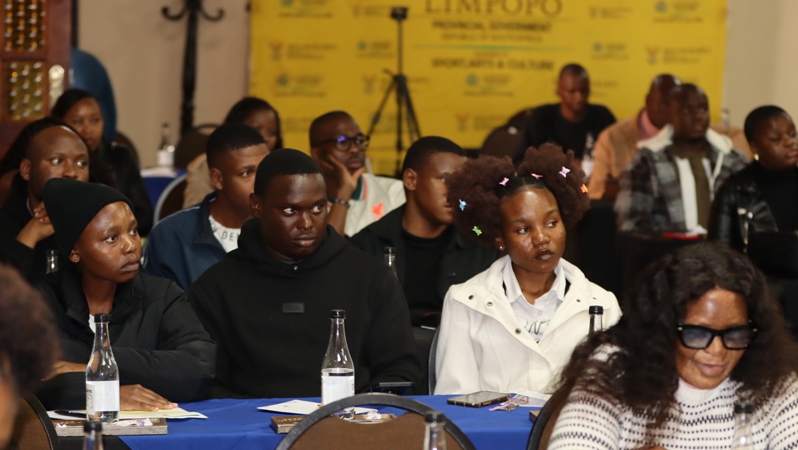 Department of Sport , Arts and Culture Limpopo: Youth Empowerment Session hosted at Bolivia Lodge, Polokwane  